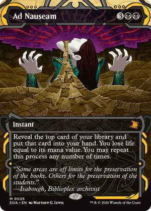 MTG-SOA-25 Ad Nauseam
