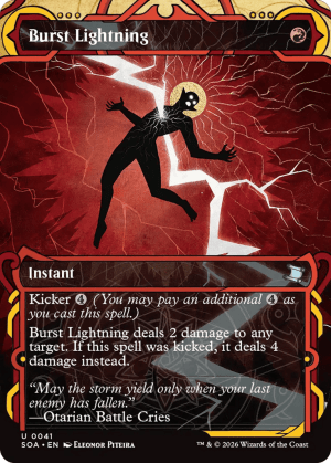 MTG-SOA-41 Burst Lightning