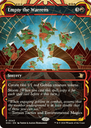 MTG-SOA-43 Empty the Warrens