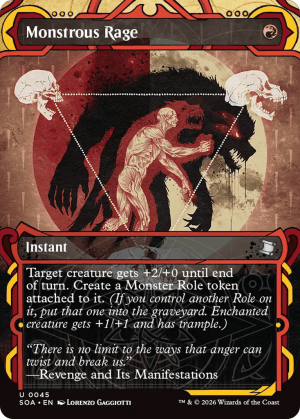 MTG-SOA-45 Monstrous Rage