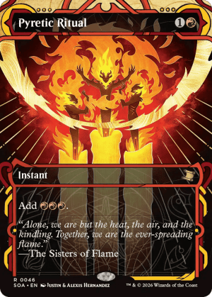 MTG-SOA-46 Pyretic Ritual