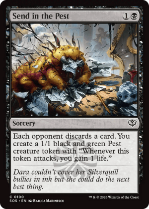 MTG-SOS-100 Send in the Pest