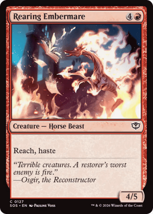 MTG-SOS-127 Rearing Embermare