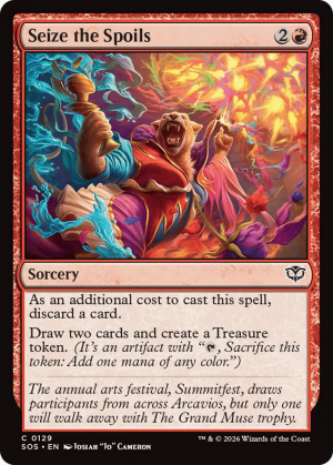 MTG-SOS-129 Seize the Spoils