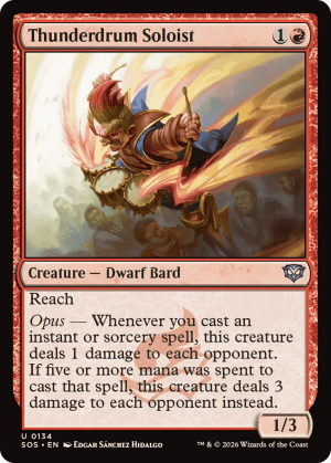 MTG-SOS-134 Thunderdrum Soloist