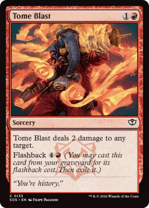 MTG-SOS-135 Tome Blast