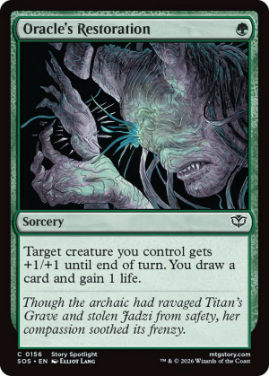 MTG-SOS-156 Oracle's Restoration