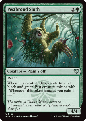 MTG-SOS-157 Pestbrood Sloth