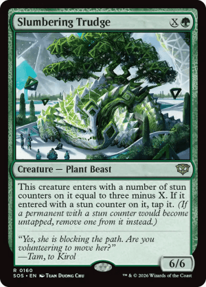 MTG-SOS-160 Slumbering Trudge