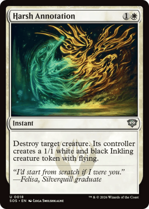 MTG-SOS-18 Harsh Annotation