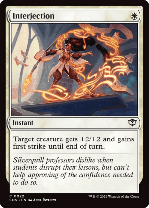 MTG-SOS-22 Interjection