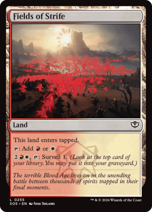 MTG-SOS-255 Fields of Strife