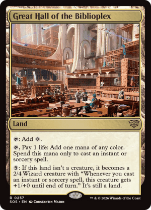 MTG-SOS-257 Great Hall of the Biblioplex