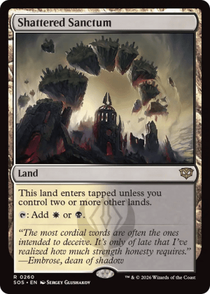 MTG-SOS-260 Shattered Sanctum