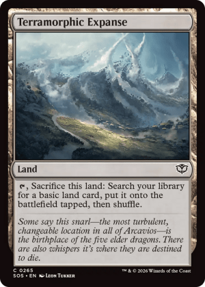 MTG-SOS-265 Terramorphic Expanse