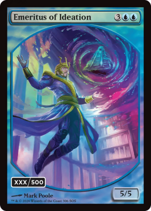 MTG-SOS-306 Emeritus of Ideation // Ancestral Recall