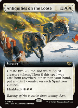 MTG-SOS-308 Antiquities on the Loose