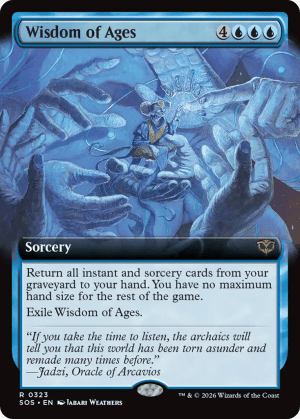 MTG-SOS-323 Wisdom of Ages