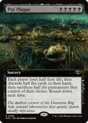 MTG-SOS-328 Pox Plague