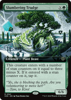 MTG-SOS-341 Slumbering Trudge