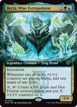 MTG-SOS-346 Berta, Wise Extrapolator