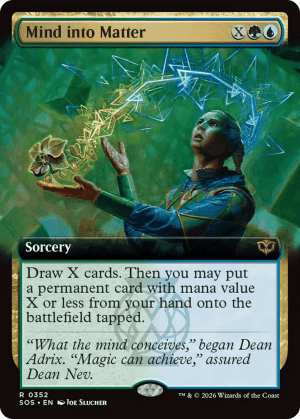 MTG-SOS-352 Mind into Matter