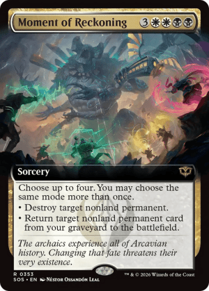 MTG-SOS-353 Moment of Reckoning
