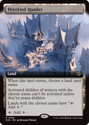 MTG-SOS-362 Petrified Hamlet