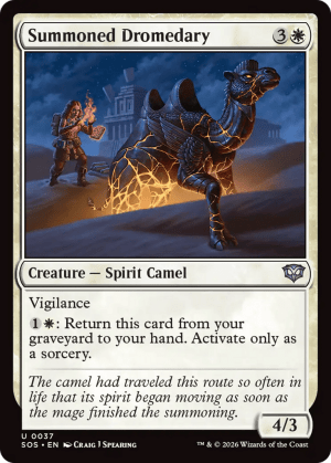 MTG-SOS-37 Summoned Dromedary