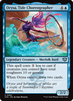 MTG-SOS-62 Orysa, Tide Choreographer