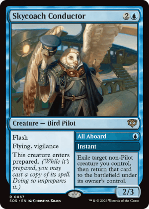 MTG-SOS-67 Skycoach Conductor // All Aboard