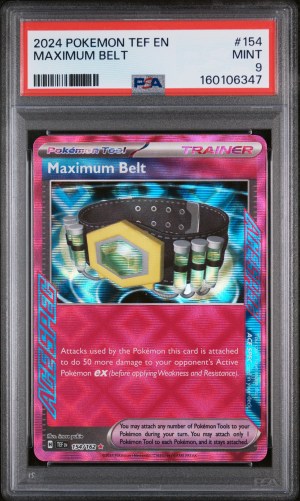 PSA 9 - Cert 160106347 - Front