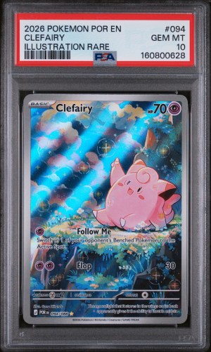 PSA 10 - Cert 160800628 - Front
