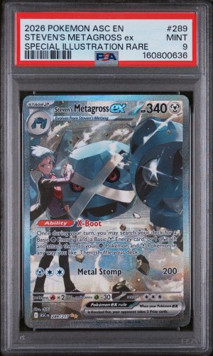 PSA 9 - Cert 160800636 - Front