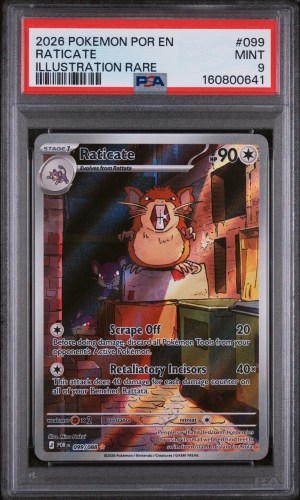 PSA 9 - Cert 160800641 - Front