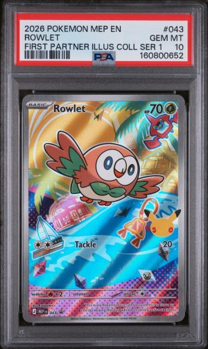 PSA 10 - Cert 160800652 - Front