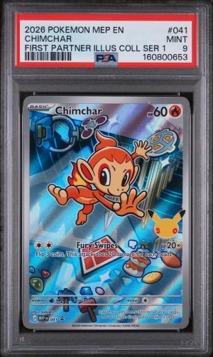 PSA 9 - Cert 160800653 - Front