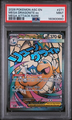 PSA 9 - Cert 160800660 - Front