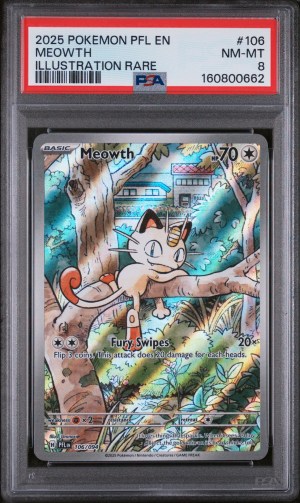 PSA 8 - Cert 160800662 - Front