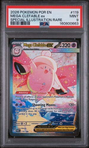 PSA 9 - Cert 160800663 - Front