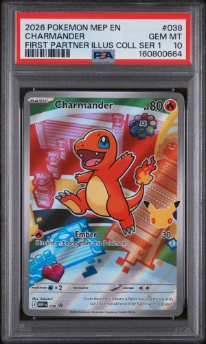 PSA 10 - Cert 160800664 - Front