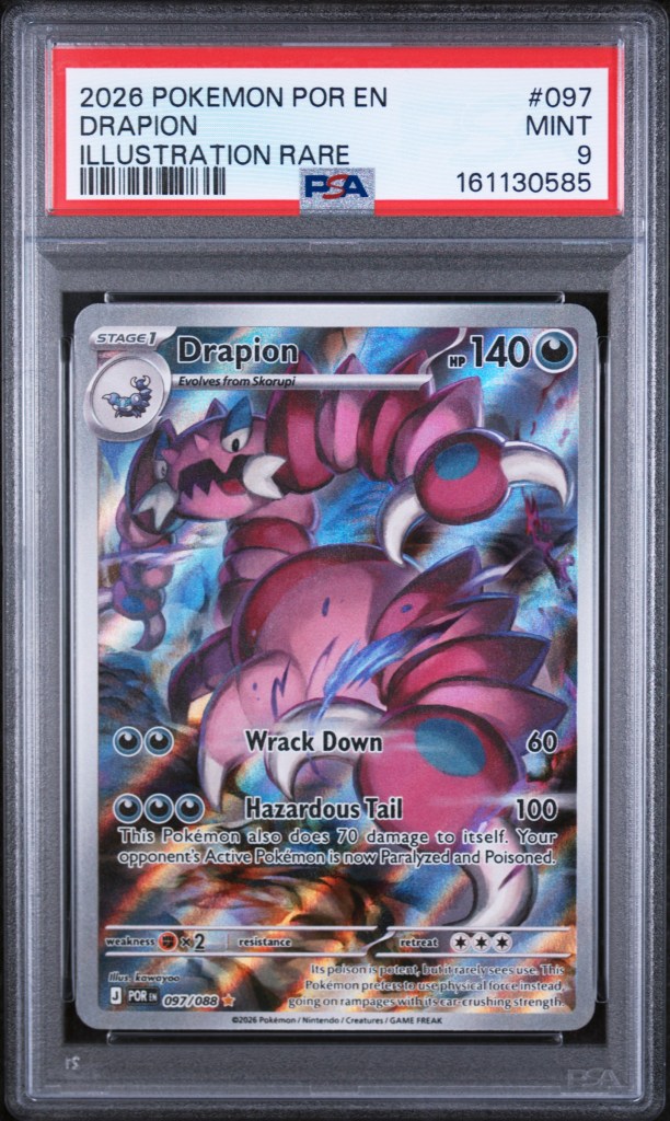 PSA 9 - Cert 161130585 - Front