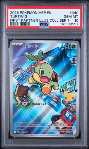 PSA 10 - Cert 161130597 - Front