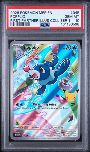 PSA 10 - Cert 161130598 - Front