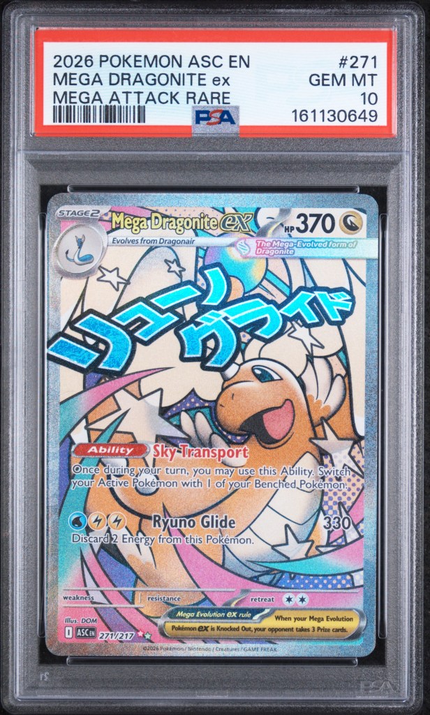 PSA 10 - Cert 161130649 - Front